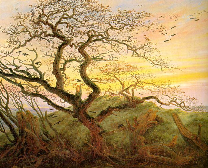 Caspar David Friedrich The Tree of Crows